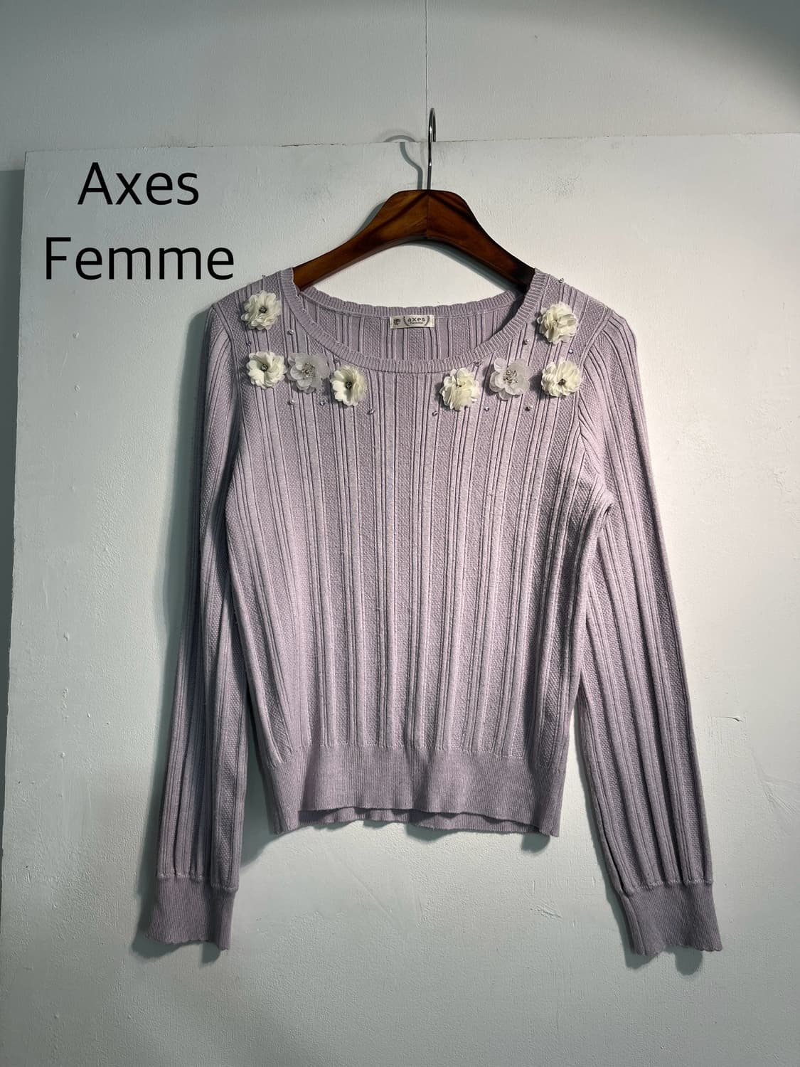 axes femme 엑시즈팜 여성 니트 M 상품이미지4