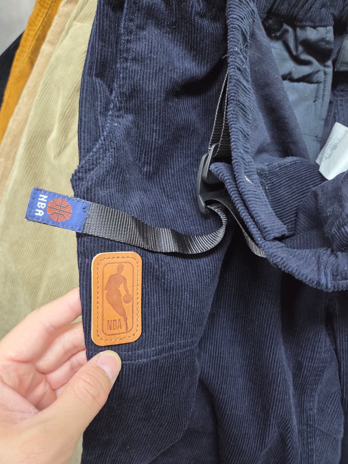 Nba 그라미치맛 벨티드 코듀로이 테이퍼드 팬츠 34 상품이미지5