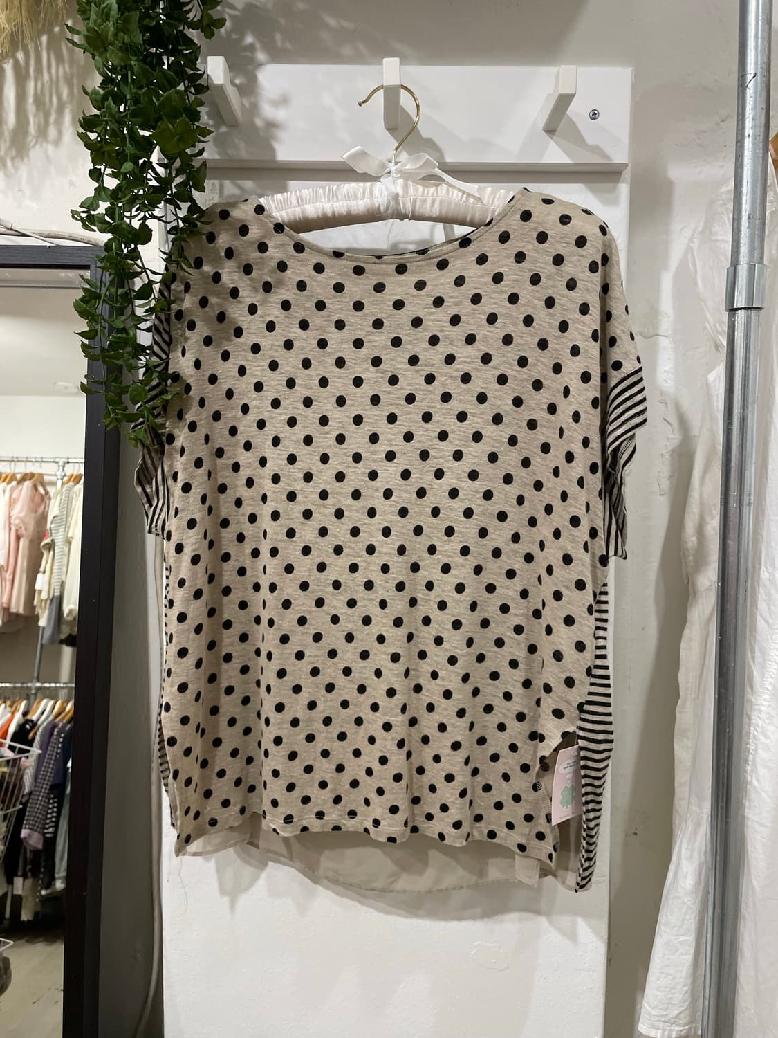 dot&stripe blouse 상품이미지6