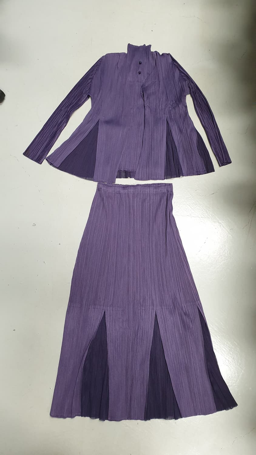 플리츠 플리즈 이세미야키 3셋업 상품이미지2