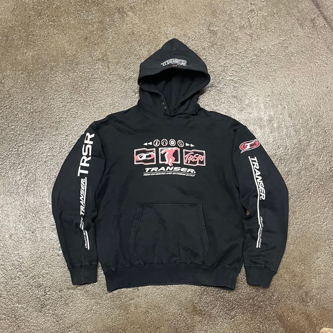 빈티지 스케이트 프림팅 후드 (105) 상품이미지1