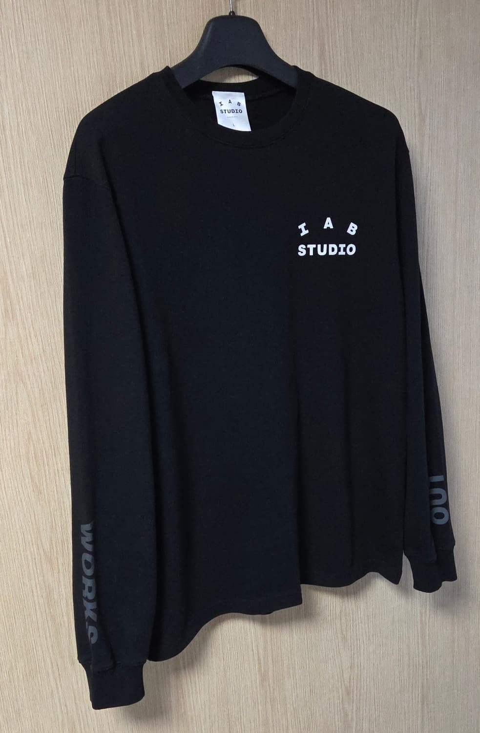(착샷) 아이앱 스튜디오 x 웍스아웃 롱슬리브 긴팔 티셔츠  상품이미지2