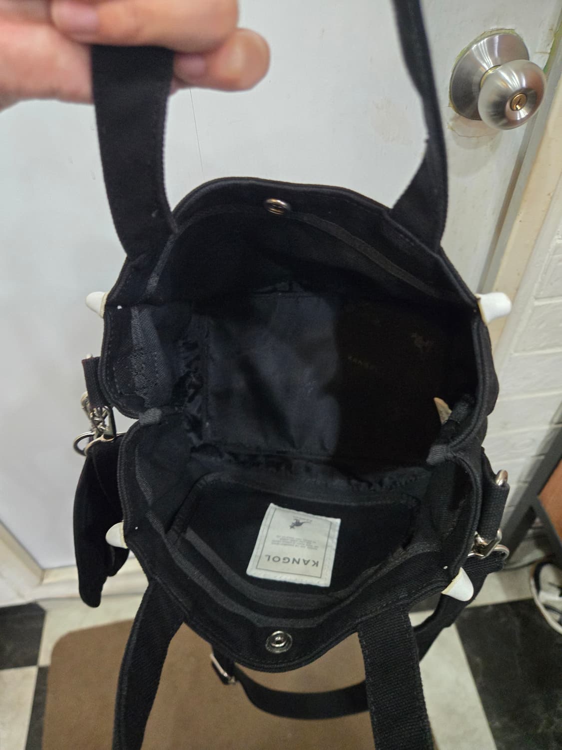 KANGOL 캉골 크로스백! 장식 동전지갑도 있어요!~ 상태 굿굿굿! 상품이미지7