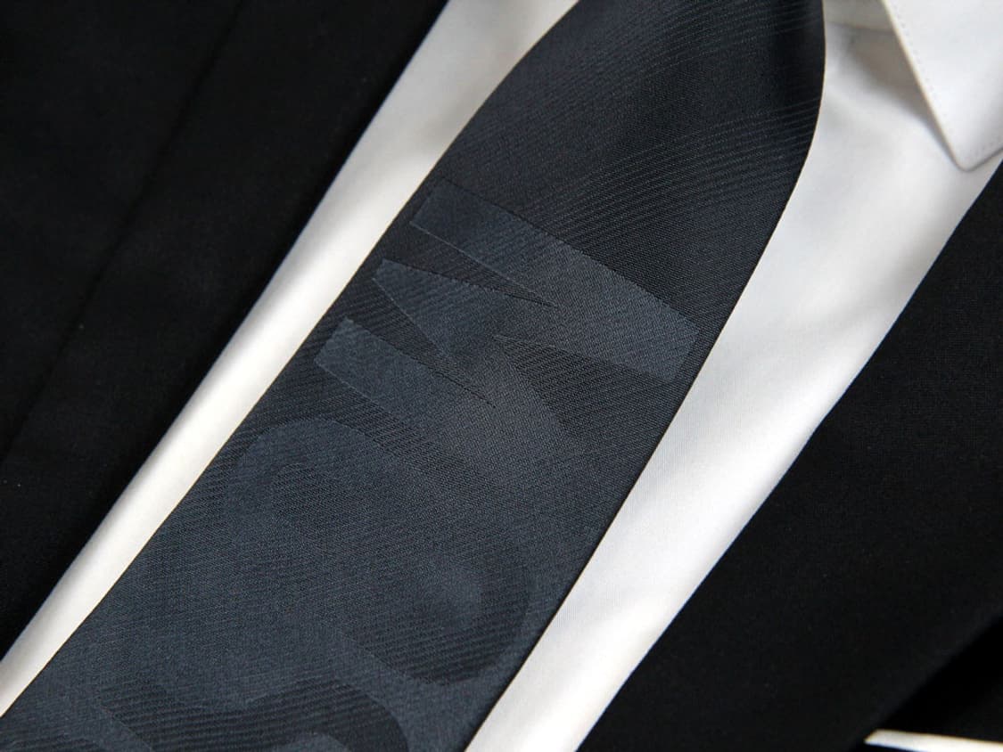 모스키노 8cm 미사용 S등급 신형 남자 명품 넥타이 상품이미지5