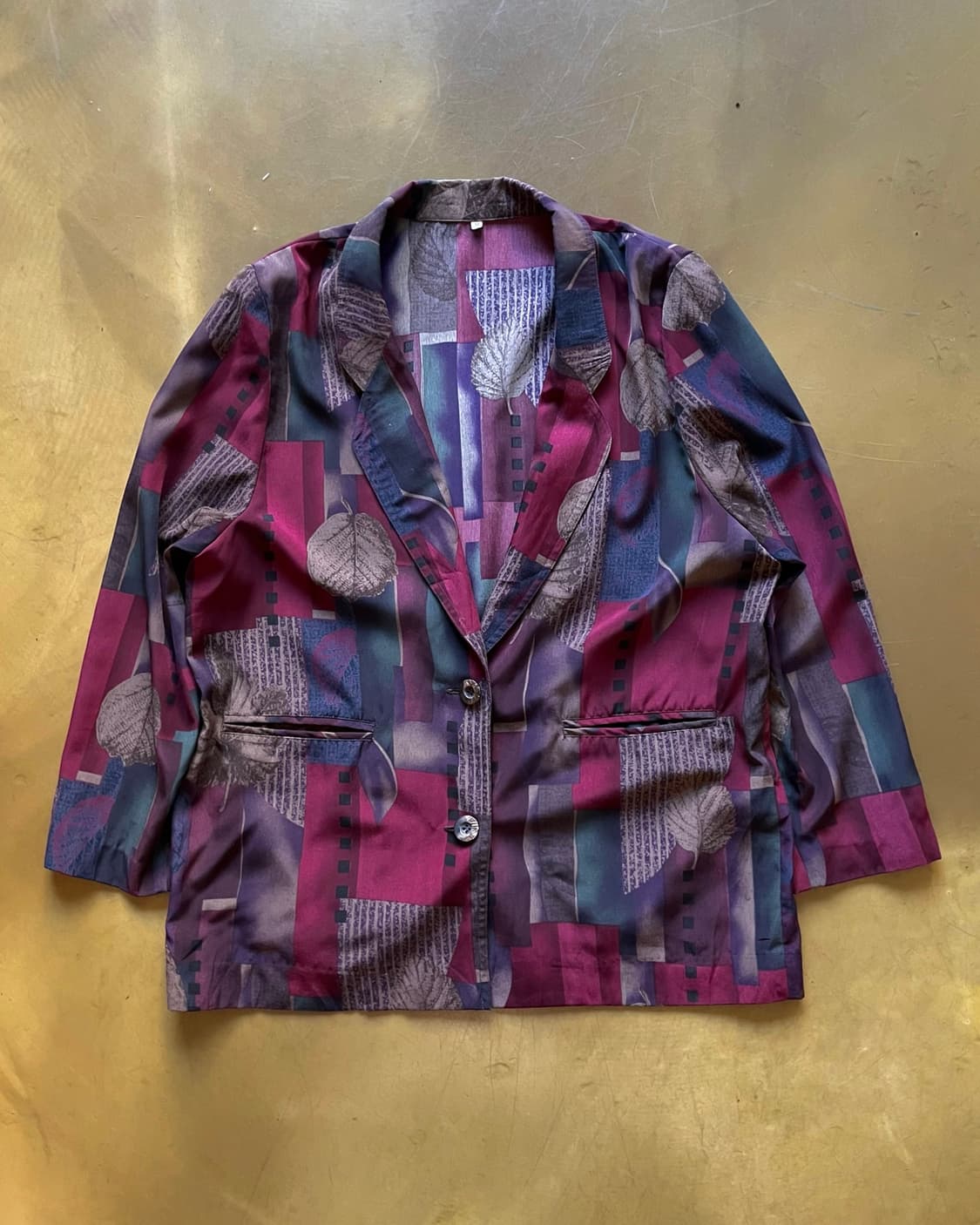 Jpn Antique Ethnic Pattern Old Blazer JK 상품이미지4