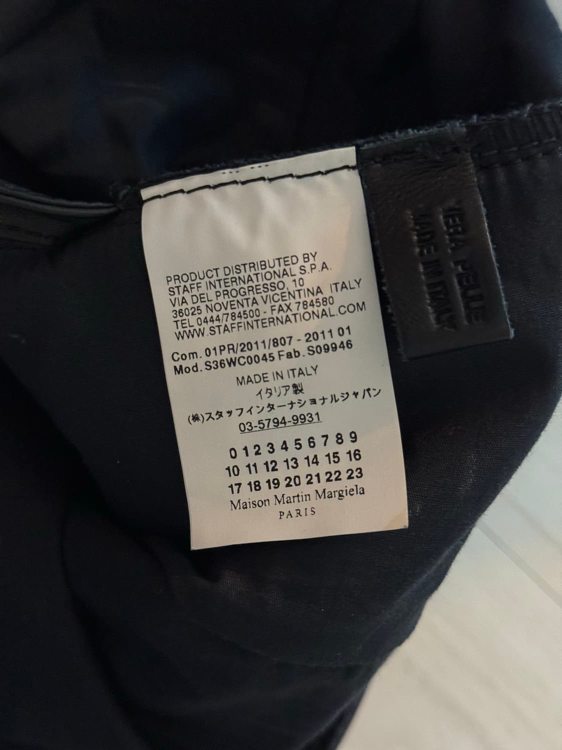Maison Margiela Shopper Leather Tote bag 상품이미지4