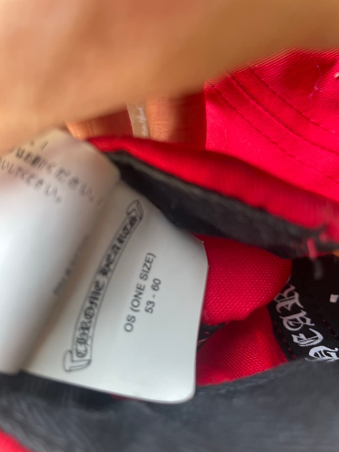 크롬하츠 CH 로고 베이스볼캡 Red/Yellow 상품이미지5