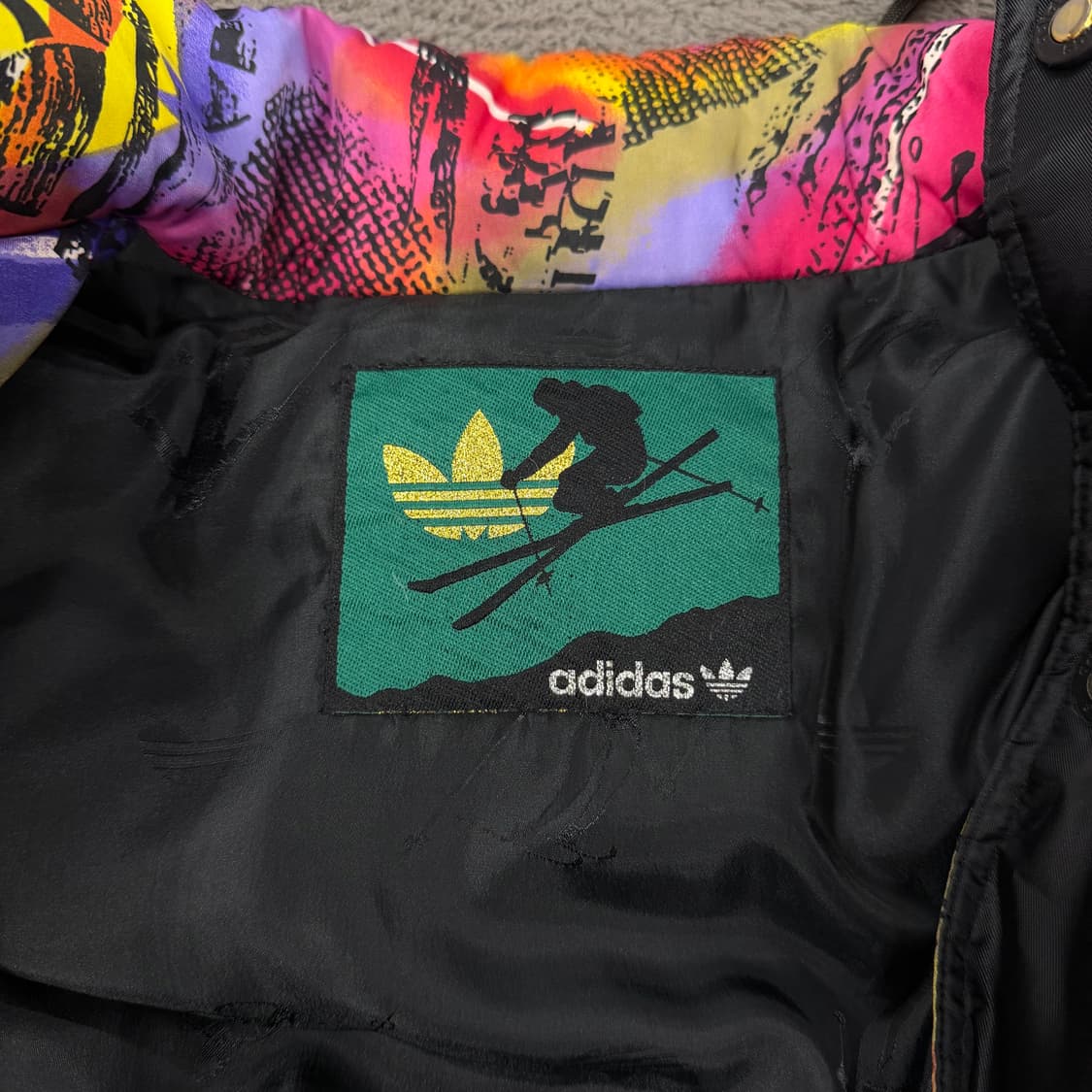 [ 정품/100 ] 80s 아디다스 파이어버드 올드스쿨 스키 패딩 상품이미지5