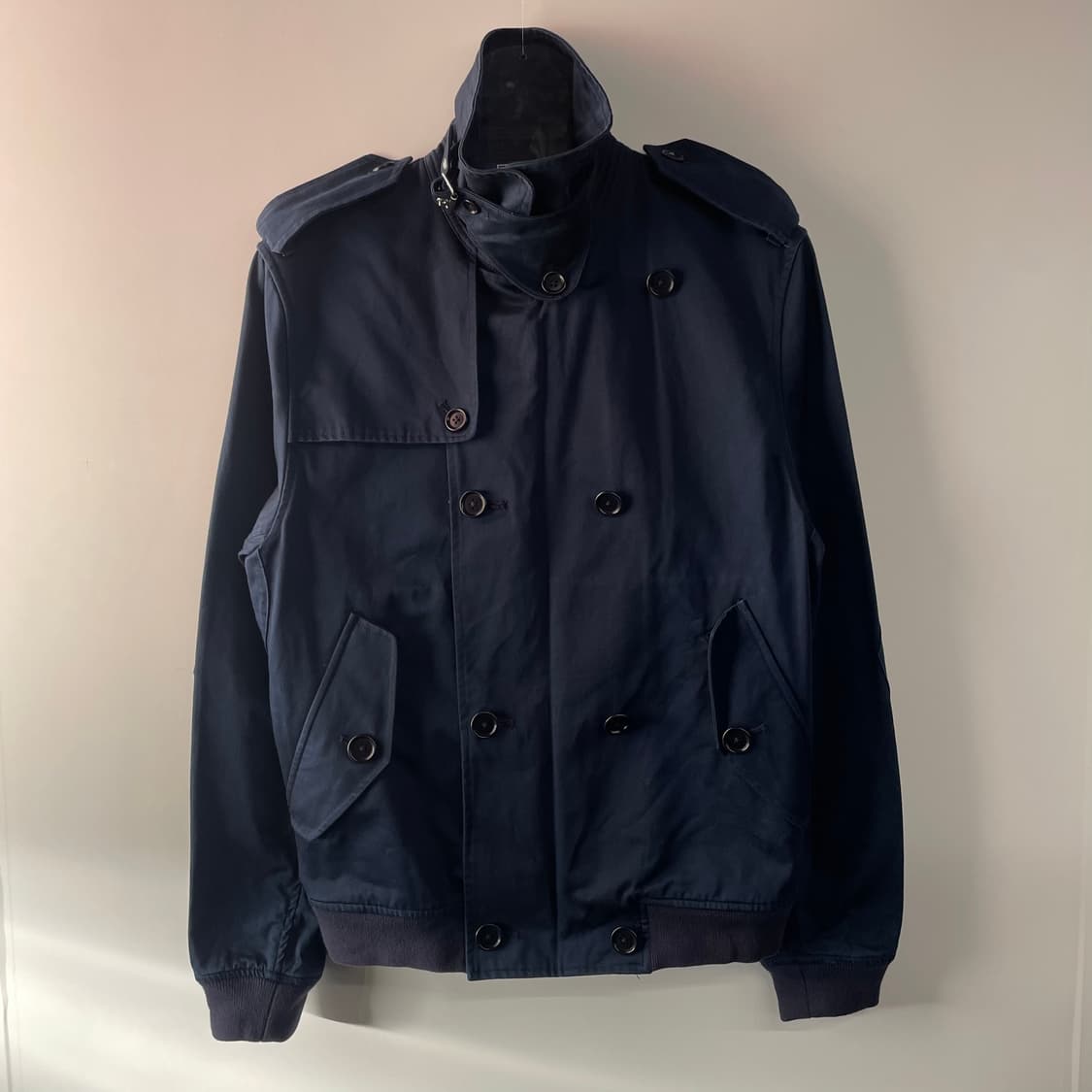 90s 폴로 랄프로렌 더블 브레스티드 네이벌 자켓 상품이미지1