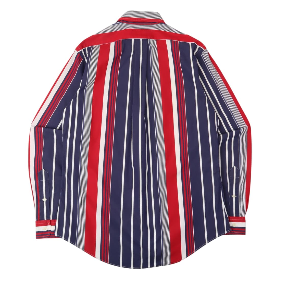 폴로 랄프로렌 네이비 믹스 스트라이프 커스텀핏 셔츠 상품이미지5