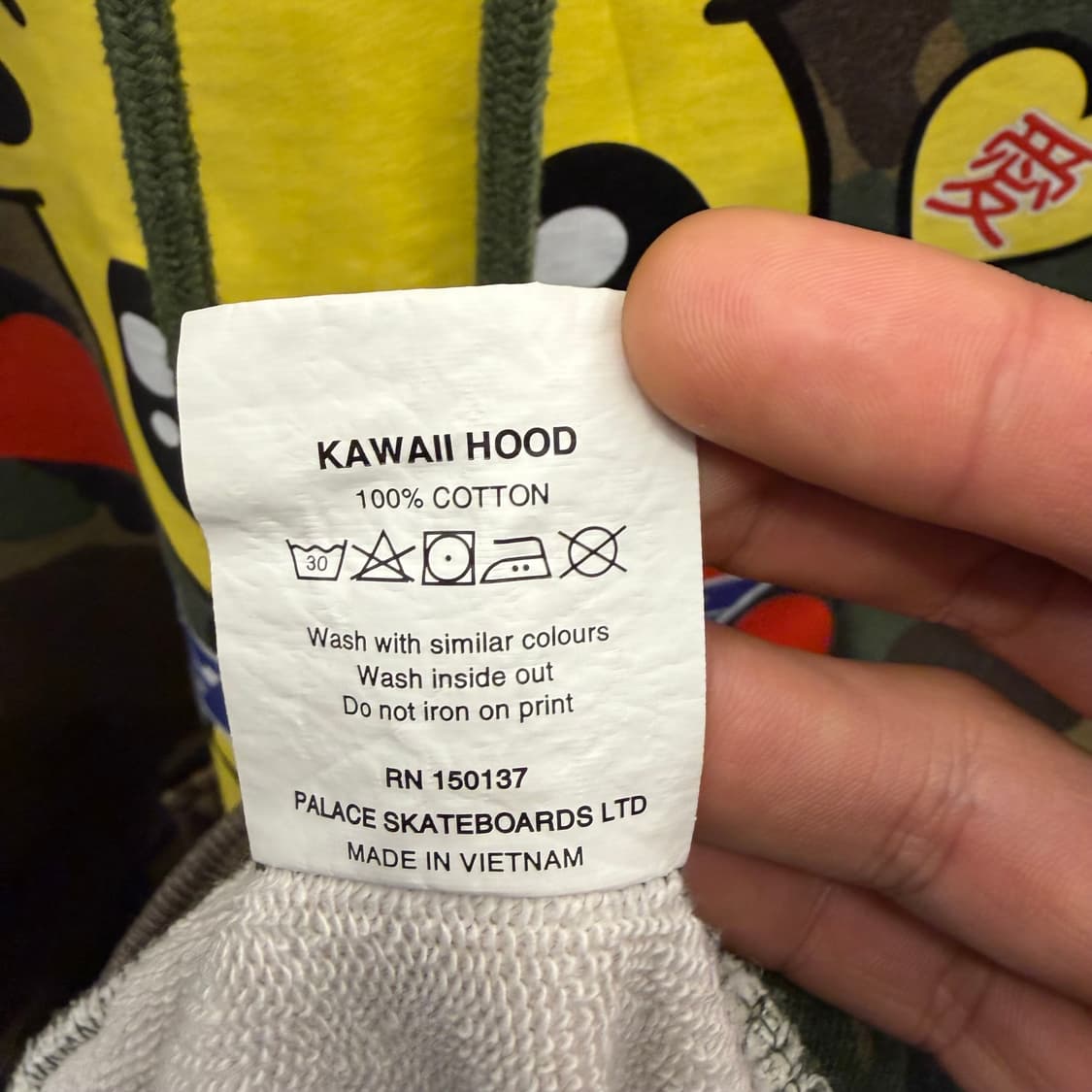 팔라스 카와이 카모 후드티 L 상품이미지9