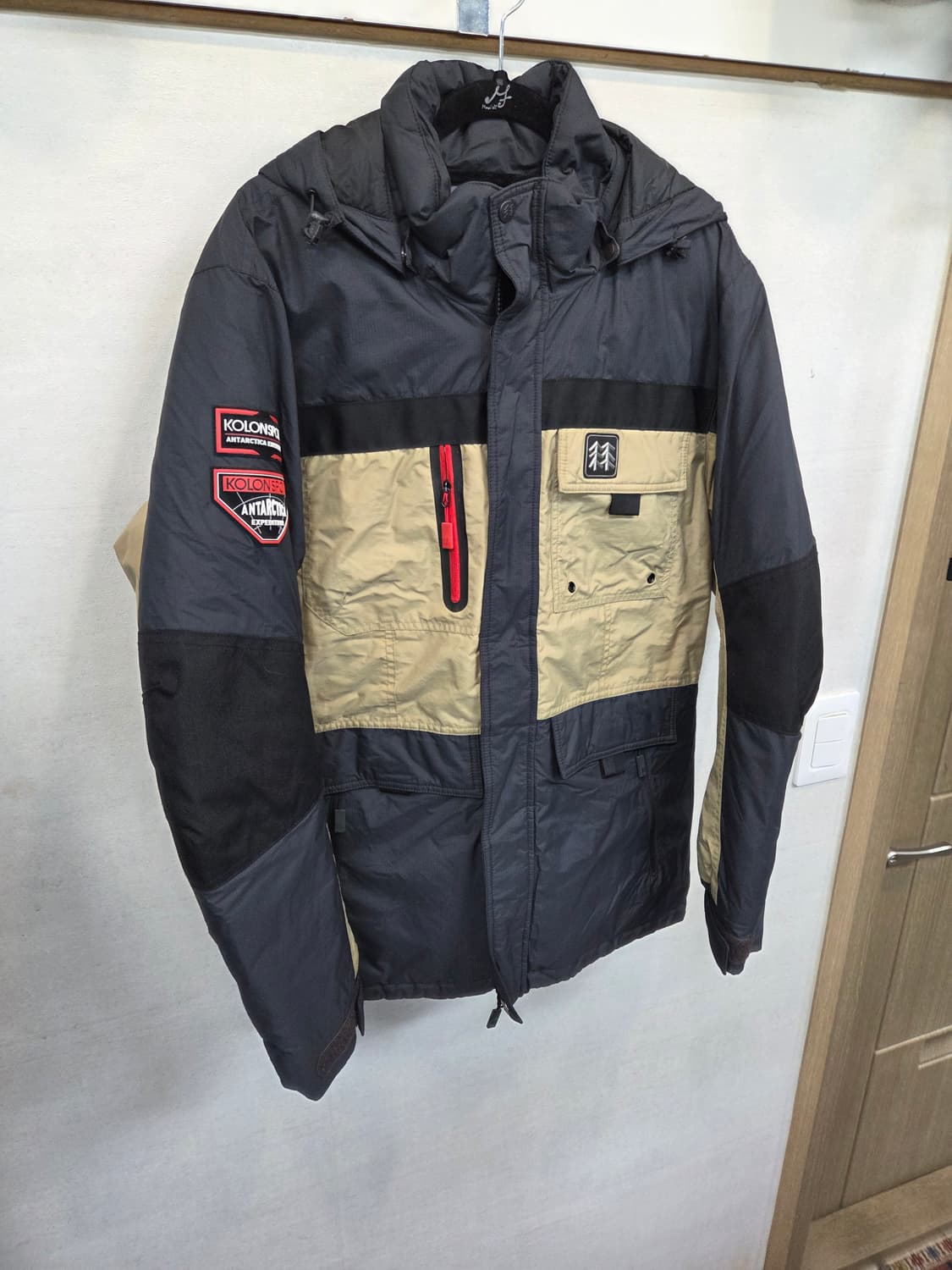 코오롱스포츠 안타티카 투웨이 경량 패딩 L 상품이미지9