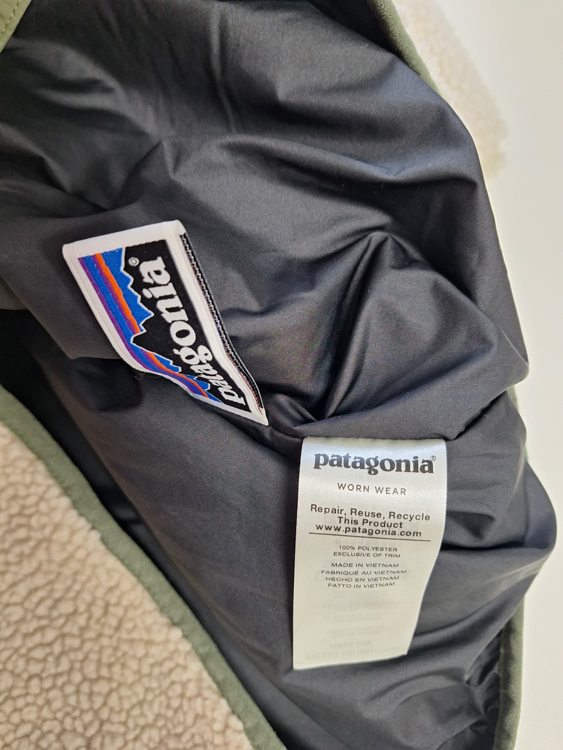 파타고니아 레트로 X 후리스 키즈 L 상품이미지4