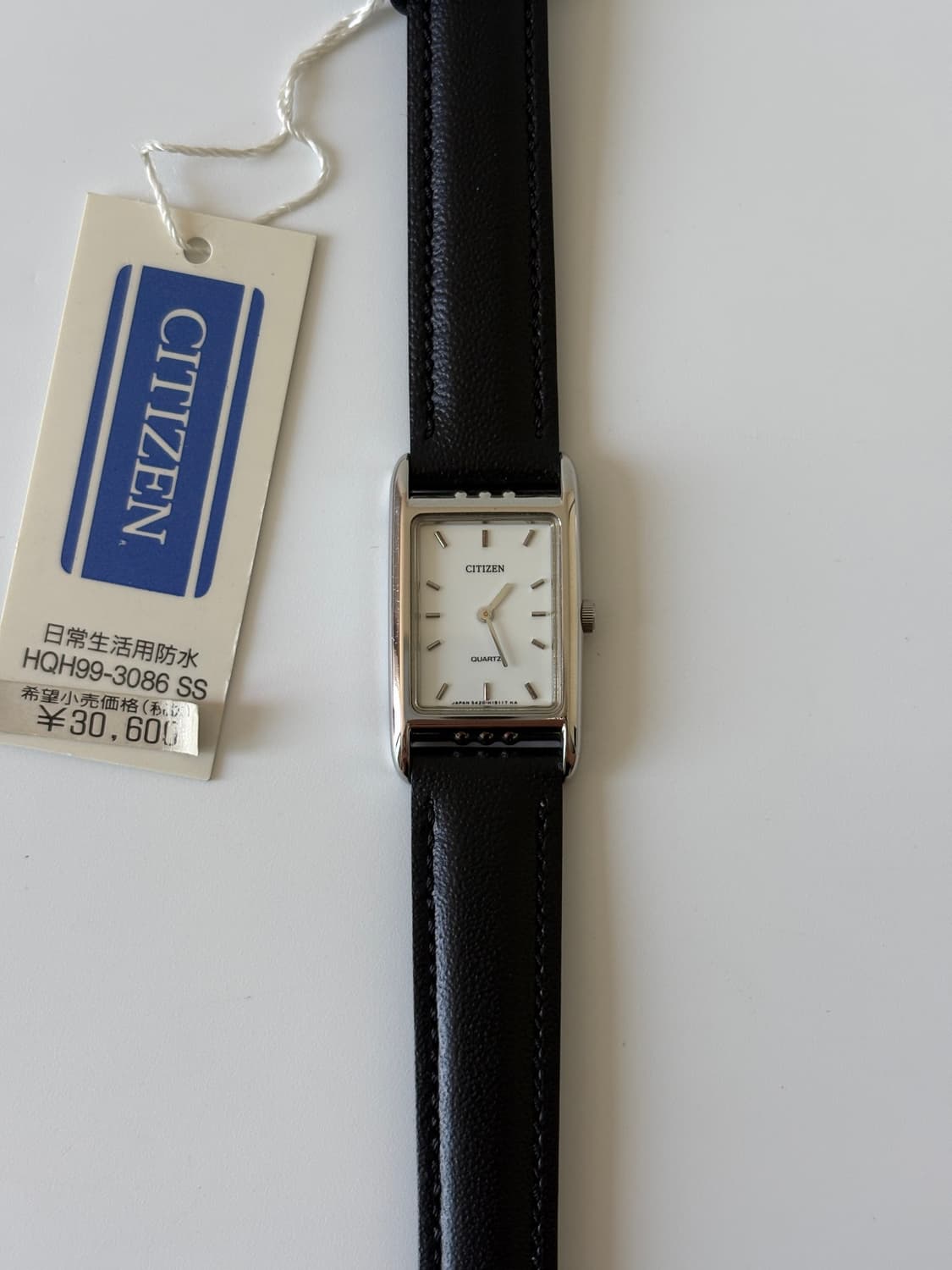 1980s Silver Tank Ladies Quartz 상품이미지4