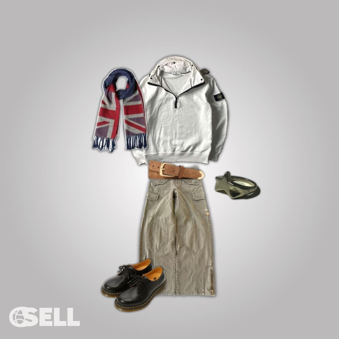 스톤아일랜드 반집업 후드 상품이미지3