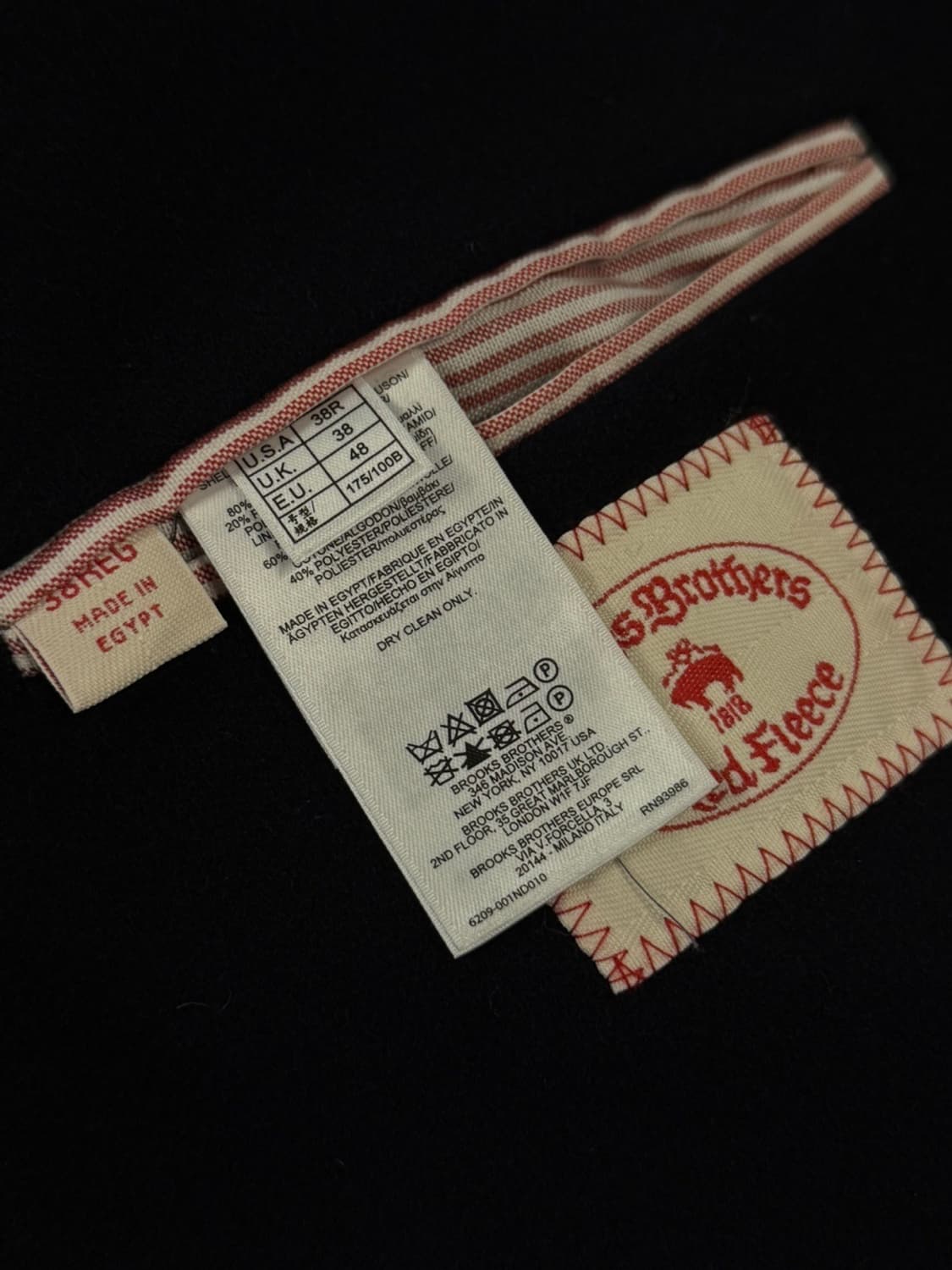 브룩스 브라더스 펠트울 자켓 100 상품이미지8