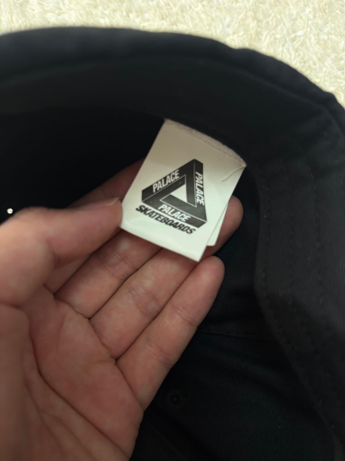 팔라스 블랙 볼캡 레드 로고 상품이미지3