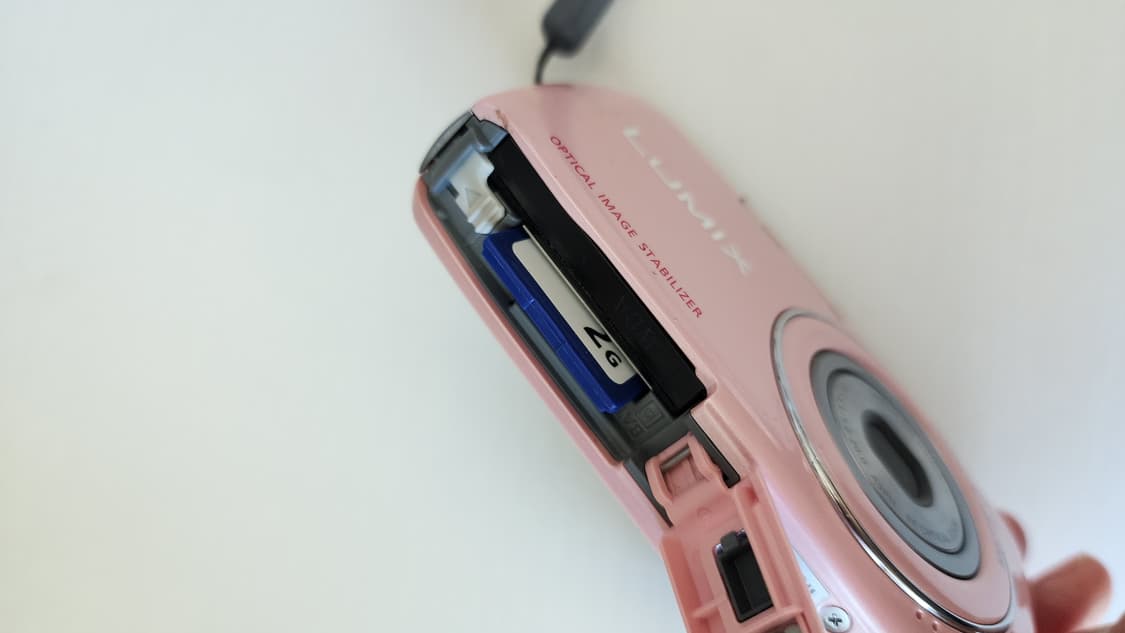 [츄디카]파나소닉 루믹스 dmc s1 - 딸기우유 핑크 상품이미지5