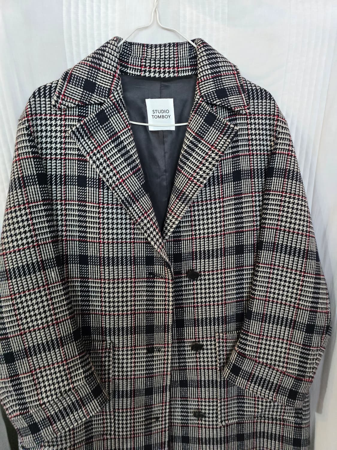 톰보이 오버핏코트  상품이미지1