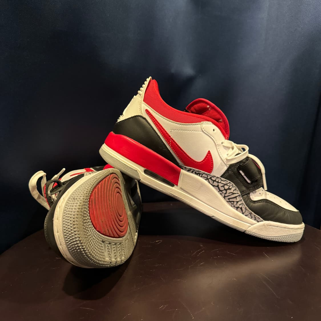 NIKE 조던 레거시 312 로우 파이어레드 상품이미지8