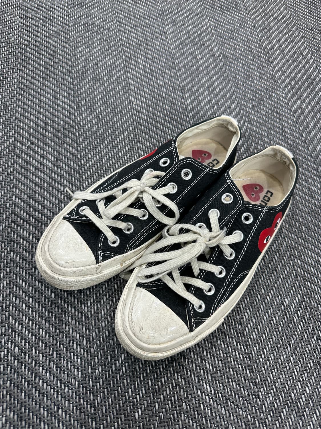 꼼데가르송 컨버스 척 테일러 스니커즈 상품이미지2