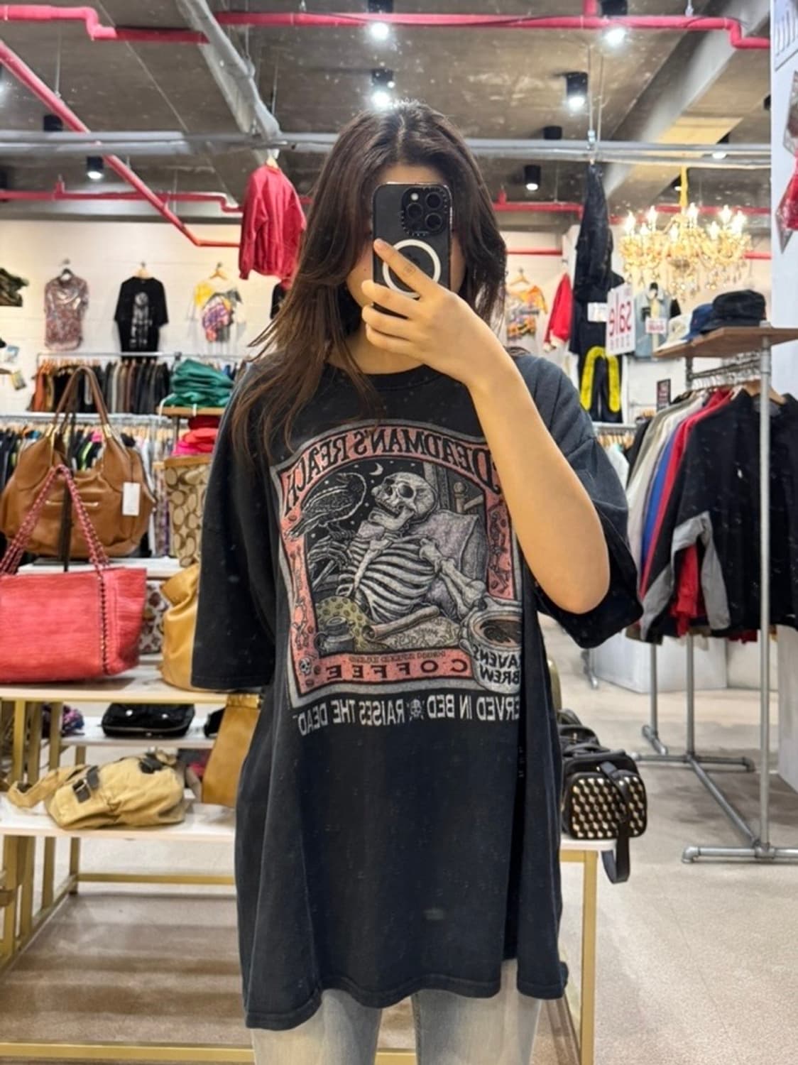 빈티지 프린팅 반팔 티셔츠 상품이미지3