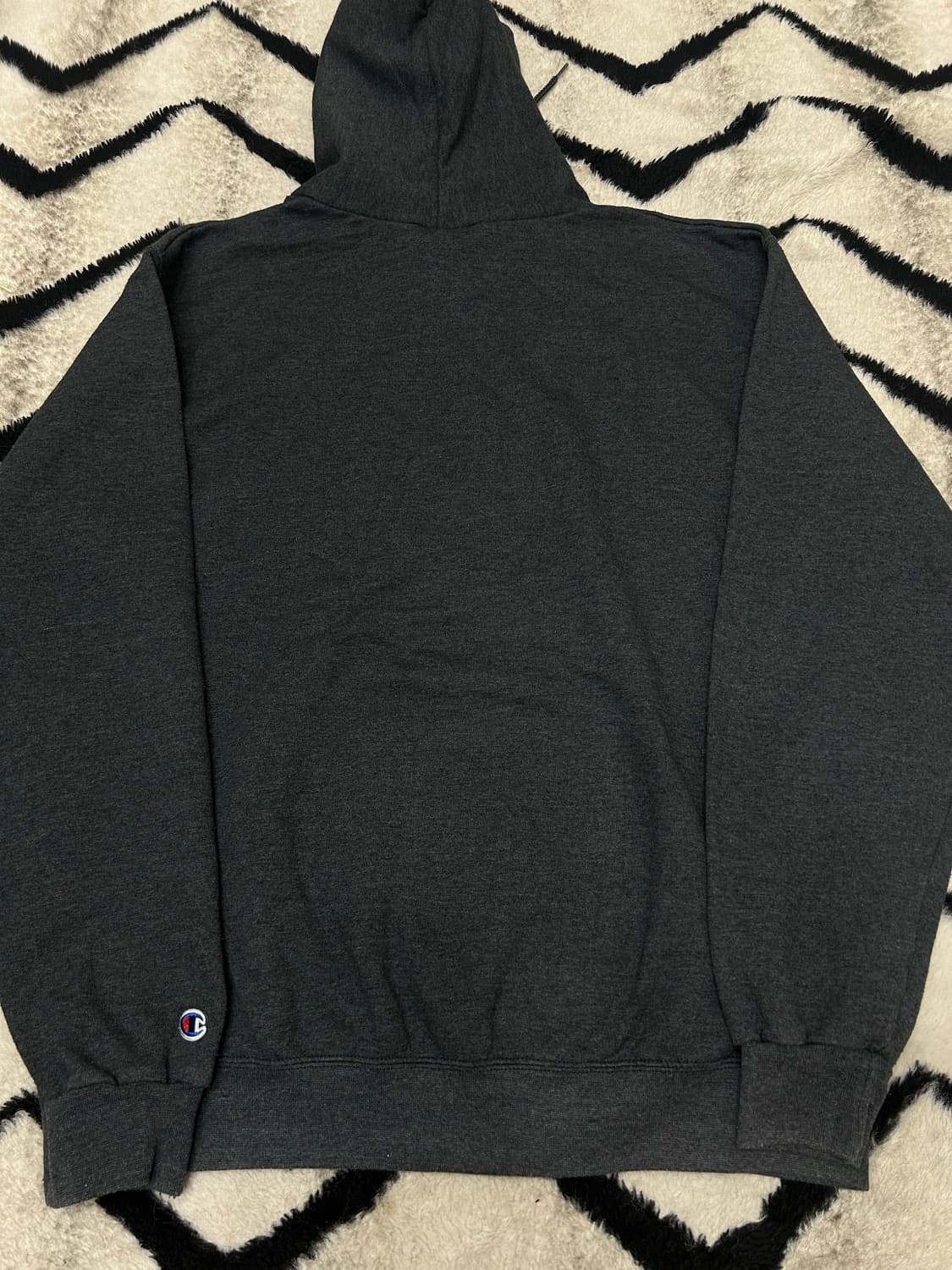 [2XL]챔피온 아미 블랙 나이츠 앰블럼 후드/다크그레이 상품이미지3