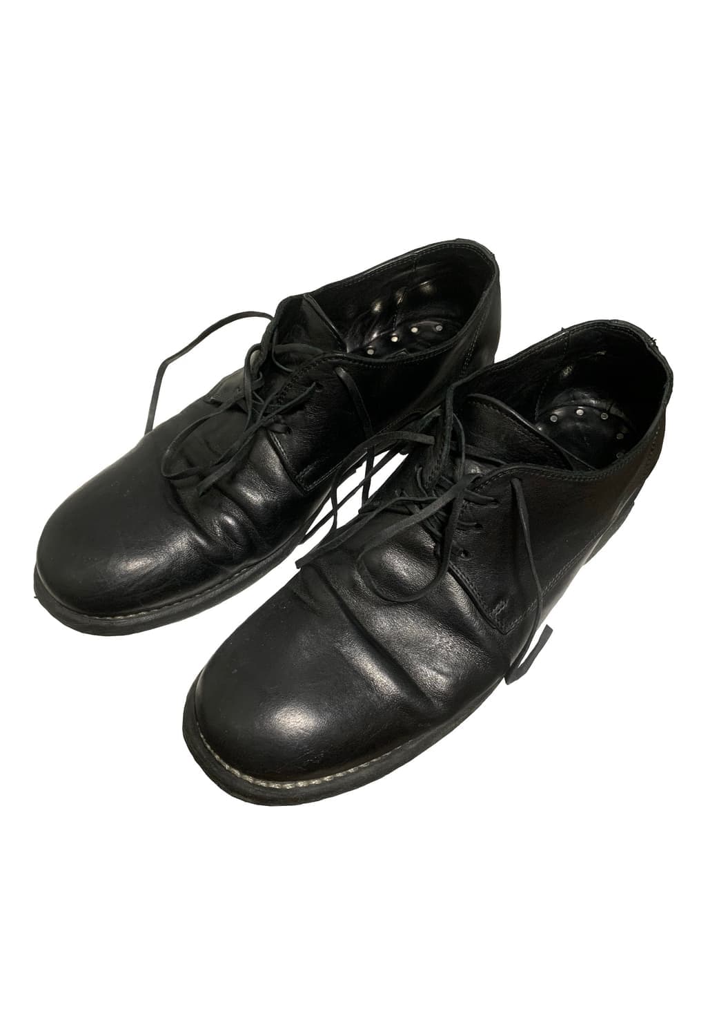 구이디 992 Guidi 더비 슈즈 블랙 상품이미지1