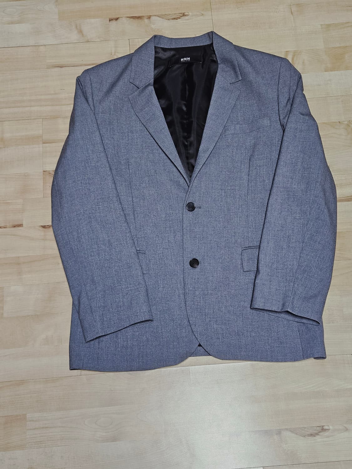 스탠다드 핏 블레이저 - 그레이 상품이미지1