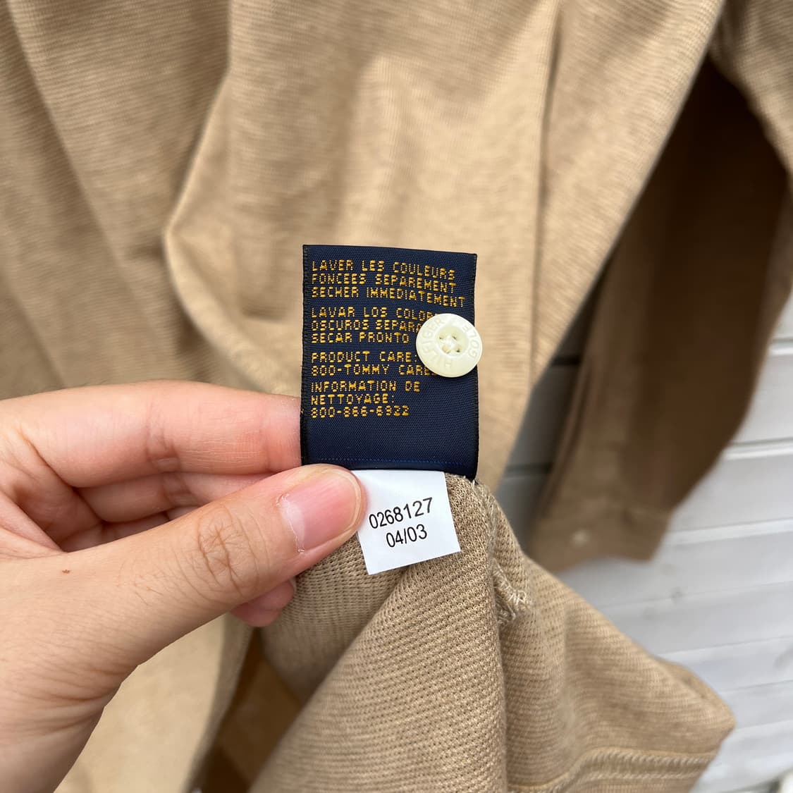 Tommy Hilfiger 타미힐피거 올드스쿨 긴팔 티셔츠 상품이미지5