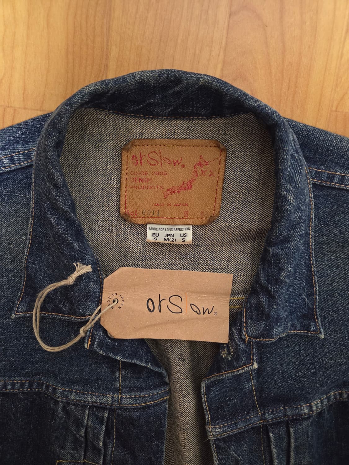 [2]오어슬로우 type1 1세대 40s 2year wash 2사이즈 상품이미지3