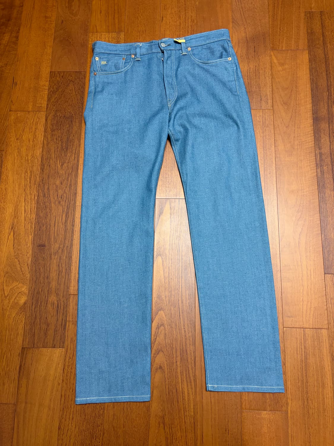 RRL 더블알엘 리미티드 에디션 리지드 셀비지 데님팬츠 상품이미지1