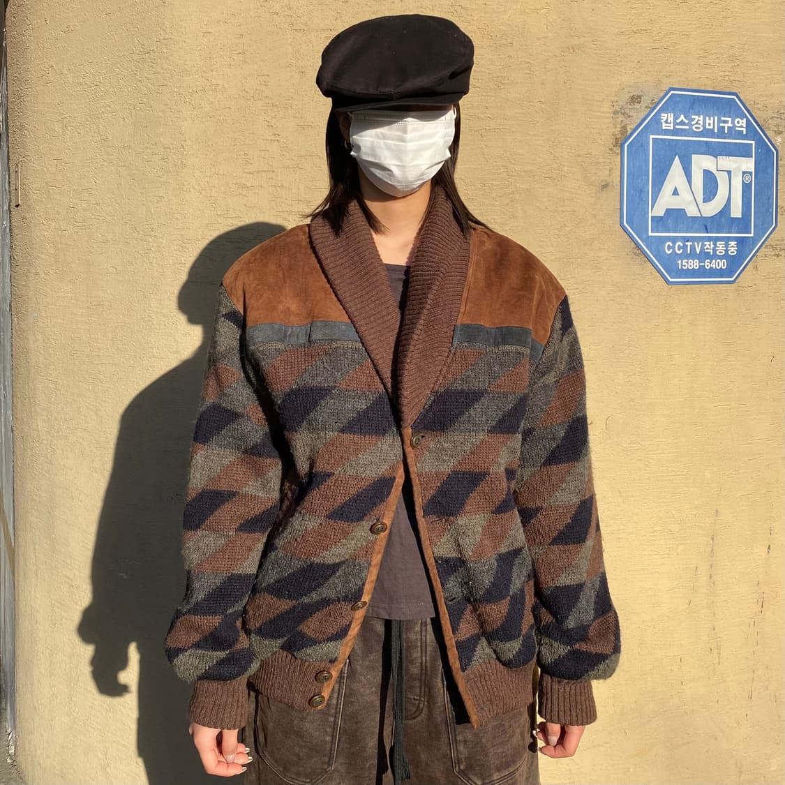 비콜만(BI COLMAN) 숄 칼라 니트 가디건 자켓 상품이미지5