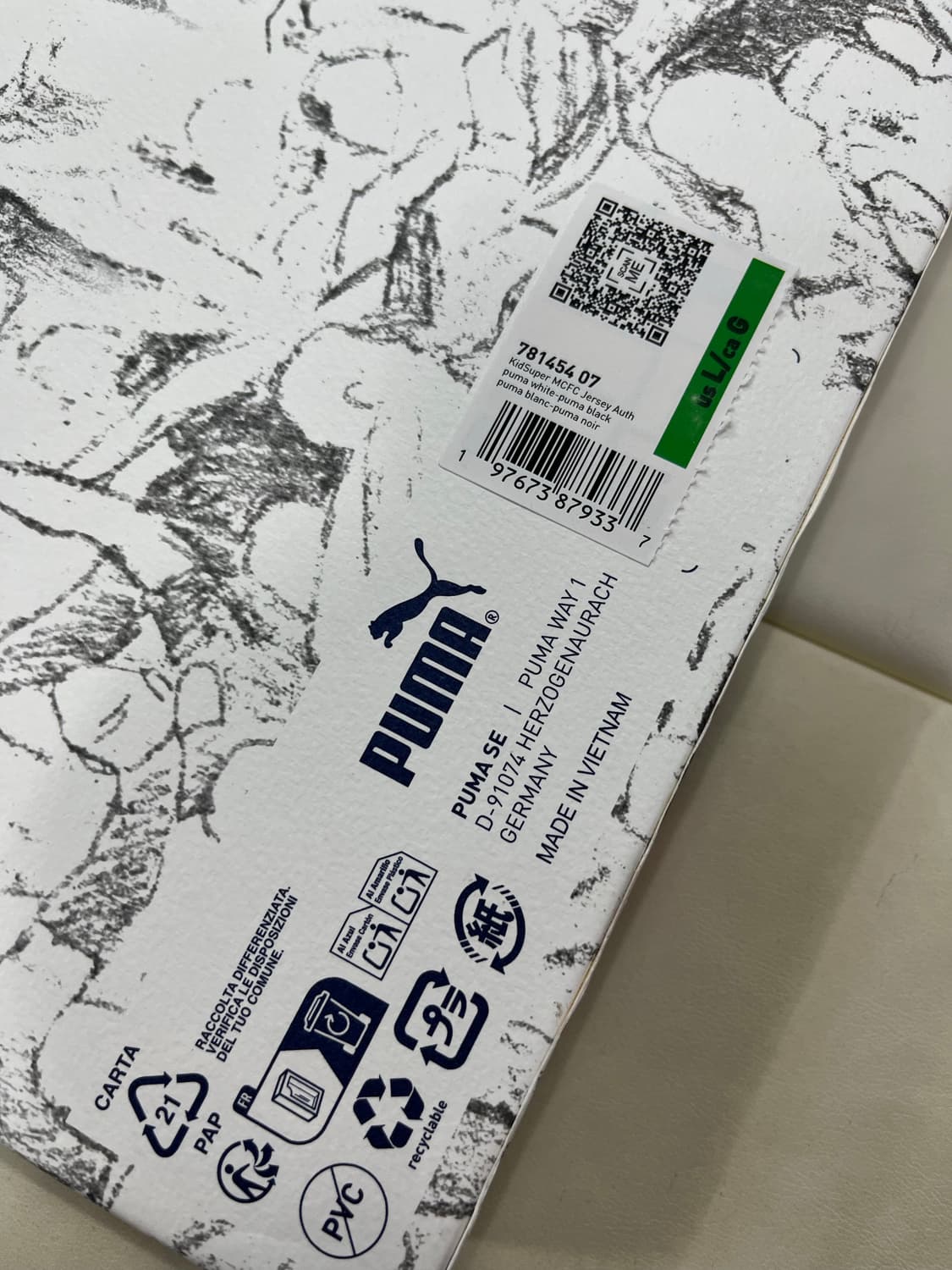 푸마 X 키드슈퍼 맨체스터 시티 FC 클럽월드컵 어센틱  상품이미지4