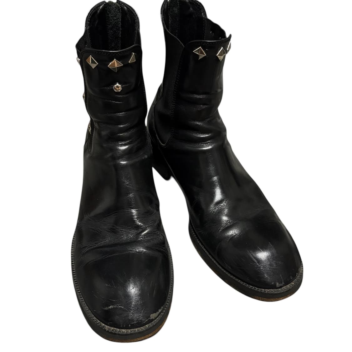 후망 스터드 커스텀 블랙 첼시부츠 270-275 웨스턴부츠 상품이미지3