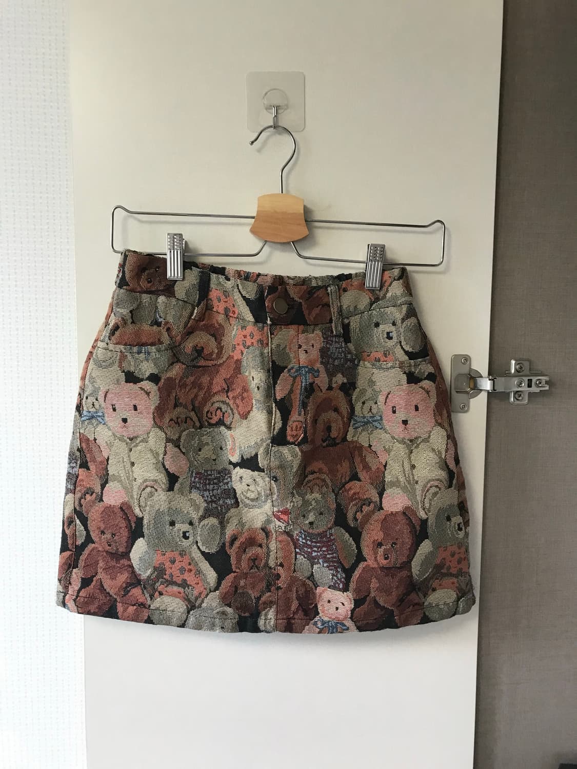 오디너리홀리데이 곰돌이스커트 상품이미지2