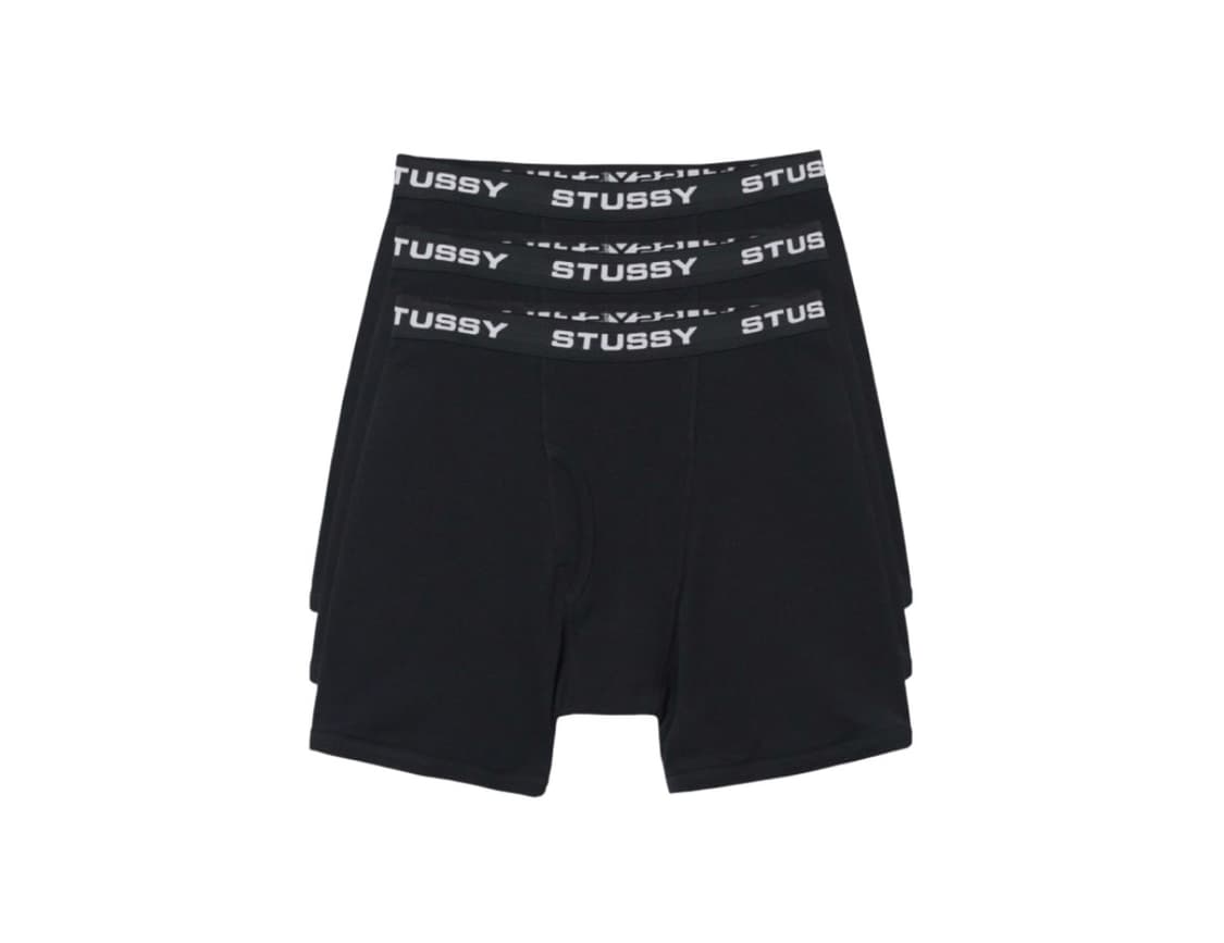 스투시 박서 브리프 블랙 S 상품이미지1