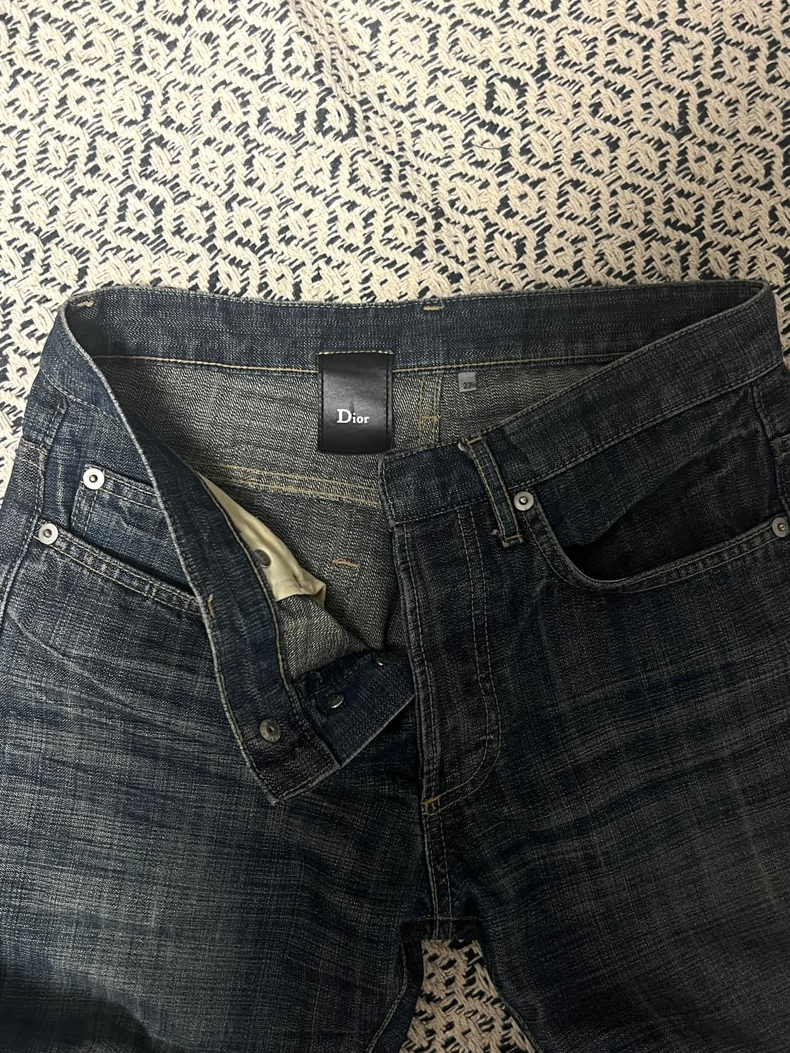 디올옴므 05ss beck glitter slub MIJ 상품이미지1