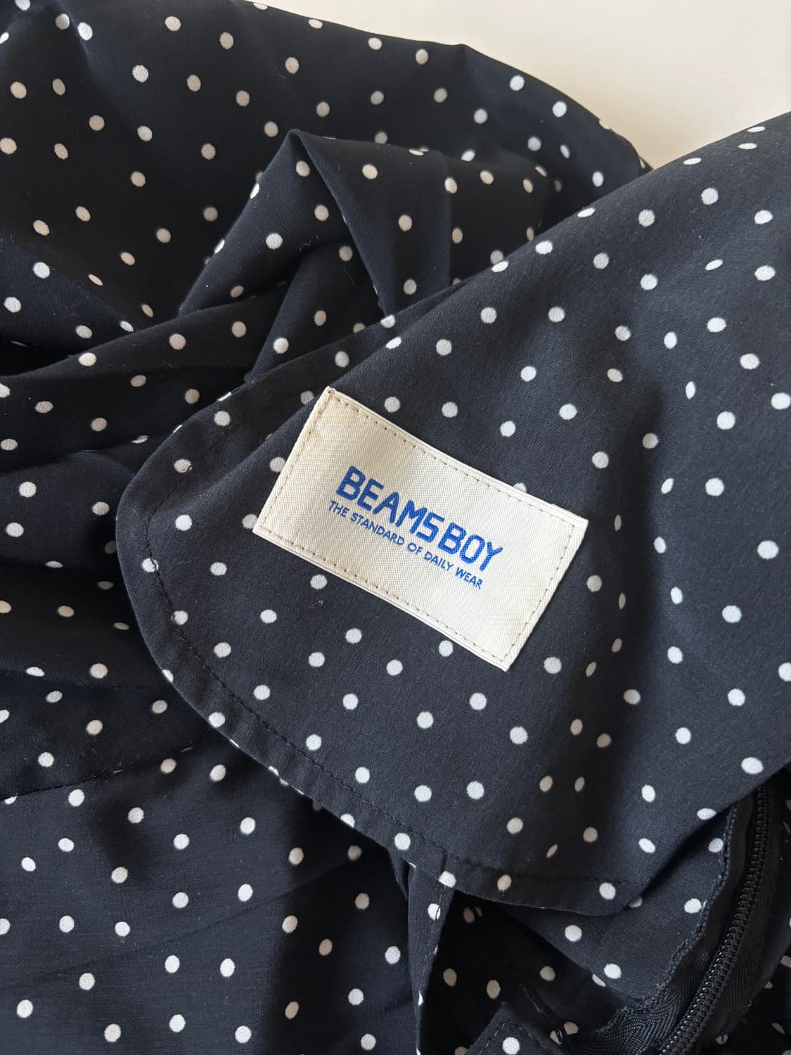 빔즈보이 도트 플리츠스커트 상품이미지6