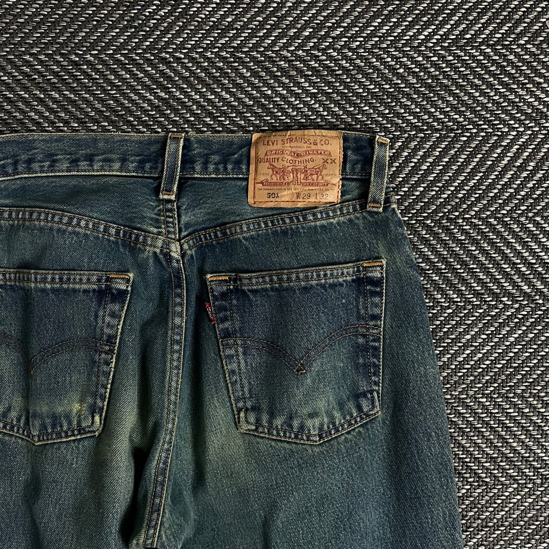 리바이스 501 디스트로이드 디테일 데님 팬츠y 2847 상품이미지5