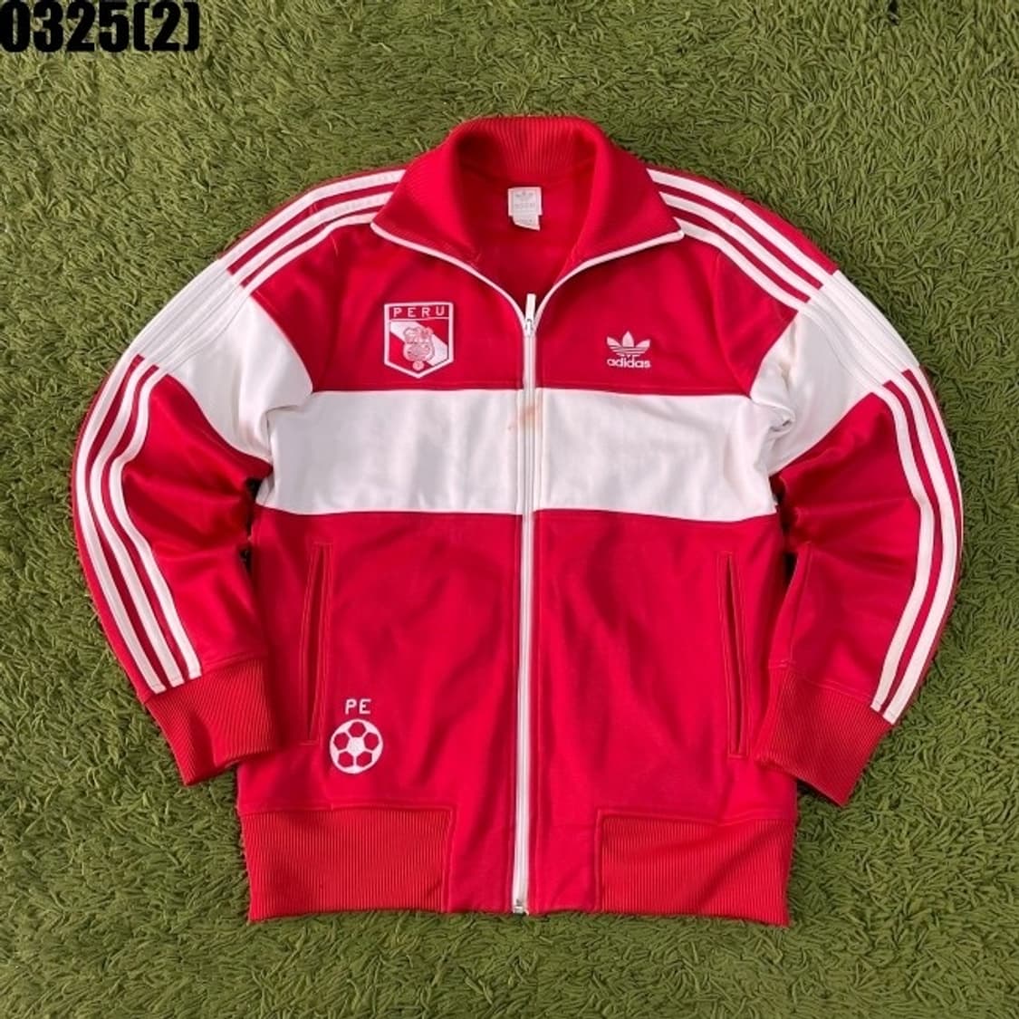 희귀처분/아디다스 페루 져지 아디다스져지 레드 져지 희귀져지 상품이미지1