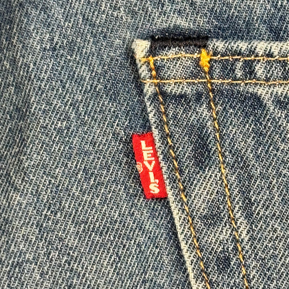 36inch) 리바이스 568 루즈 스트레이트 와이드 데님 청바지 상품이미지3