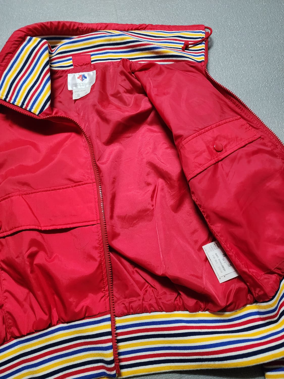 80~90's 빈티지 데상트 US 스키팀 바람막이 자켓 상품이미지10