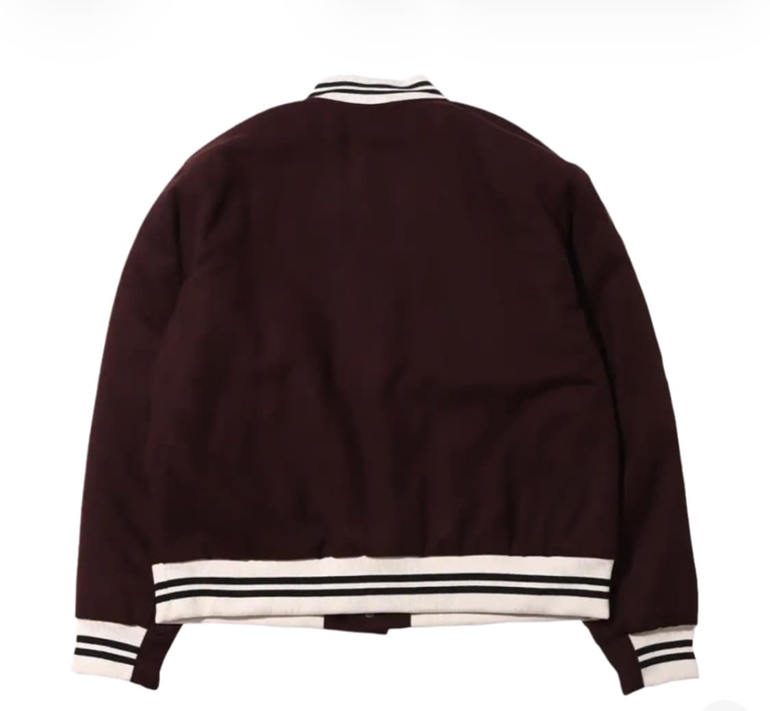 나이키 NSW 어센틱 바시티 자켓 브라운 바살트 - 아시아 xxl 상품이미지2