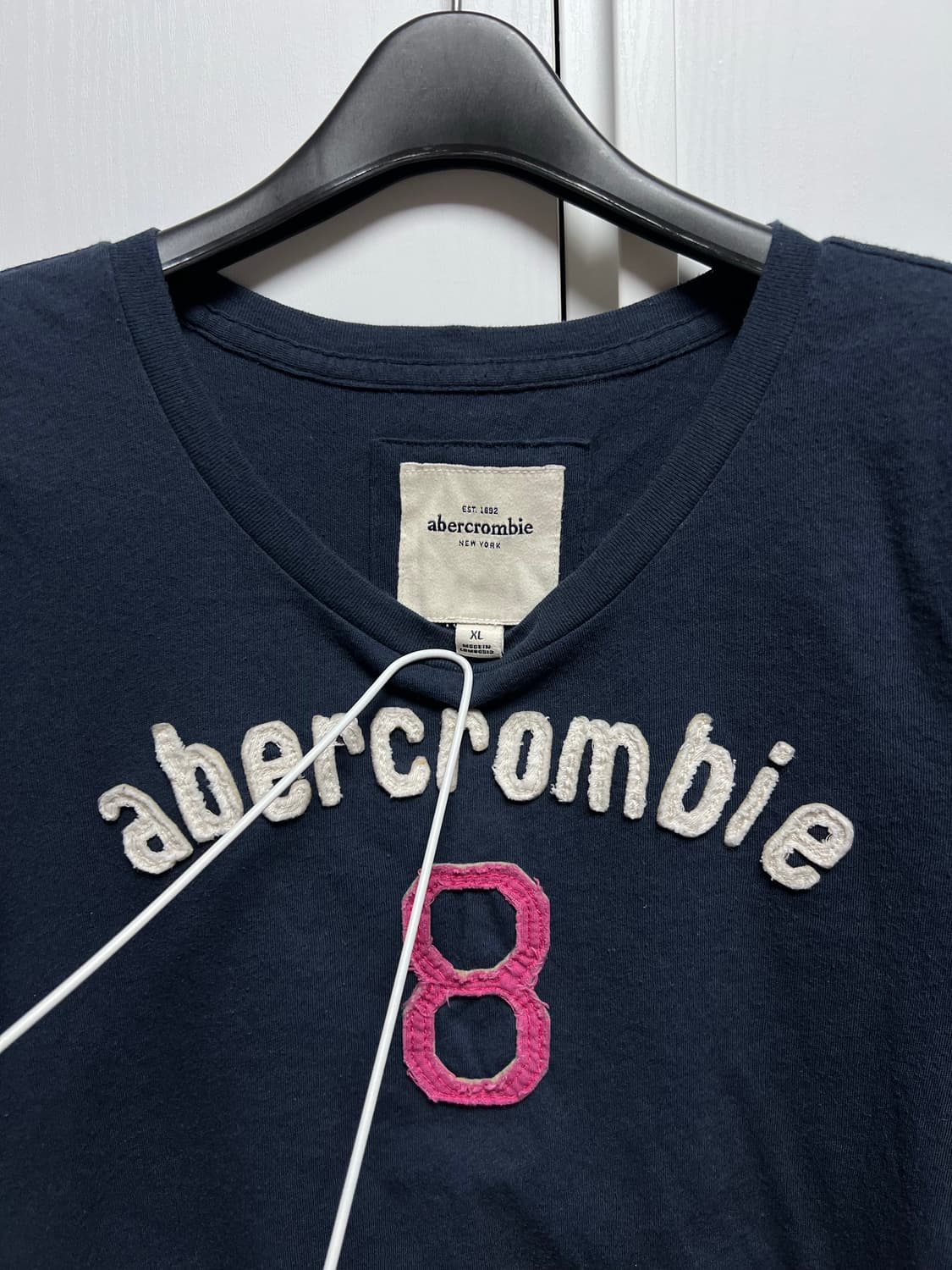 아베크롬비 로고 반팔 티셔츠 상품이미지5