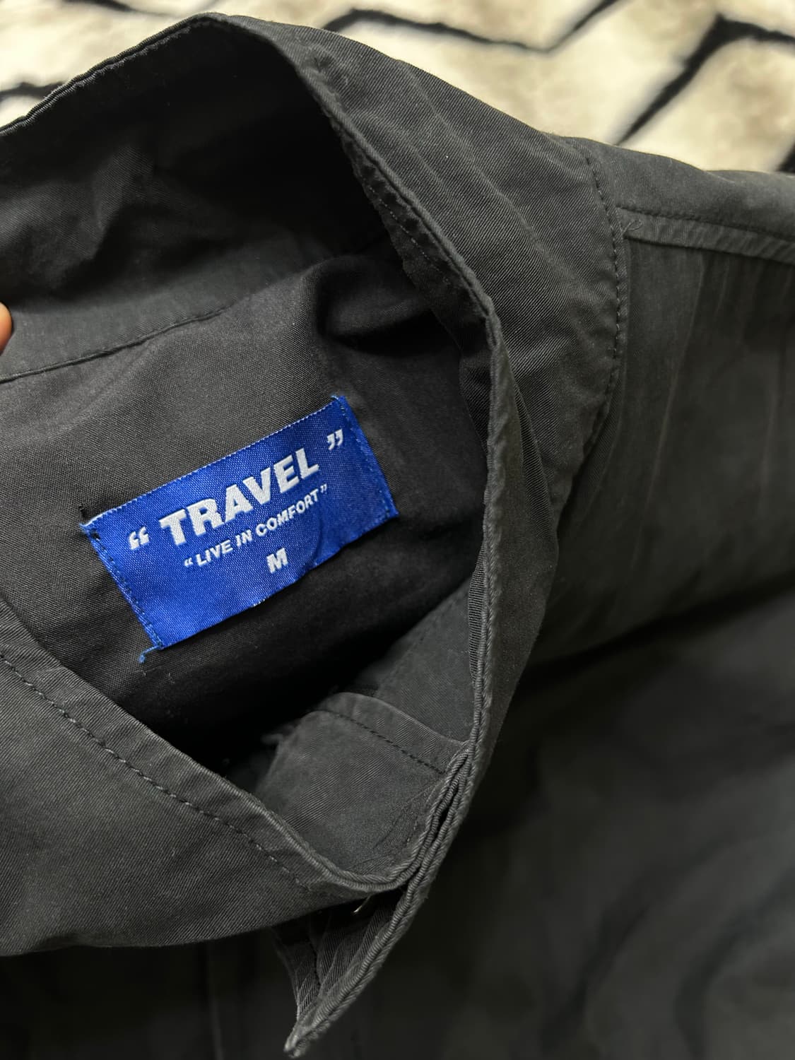 [M]트래블 M-51 루즈핏 피쉬테일/블랙 상품이미지5