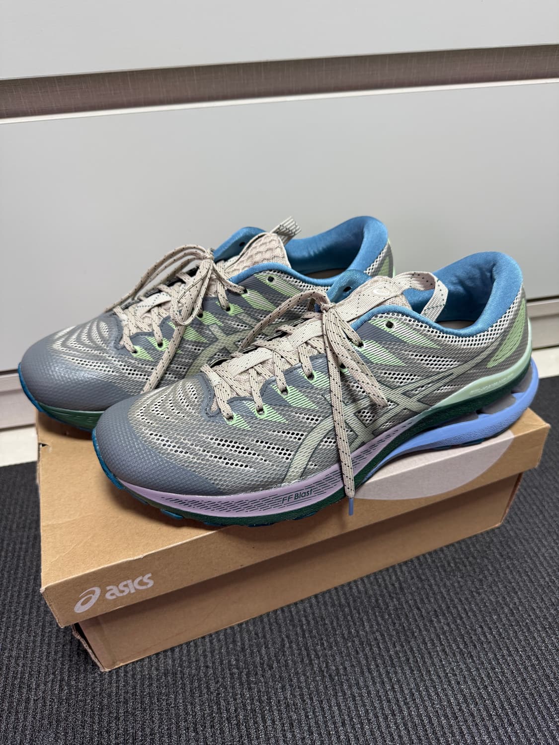 (W)아식스 FN3-S 젤 카야노 28 가고일 포그 [사이즈270] 상품이미지1