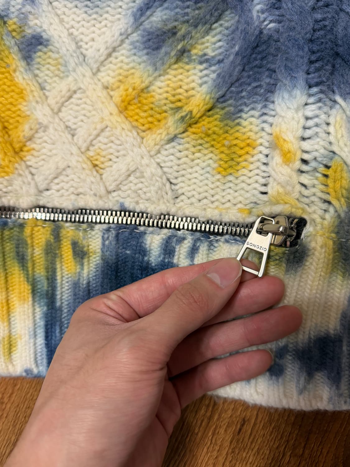 송지오옴므 타이다이 터틀넥 니트 상품이미지3