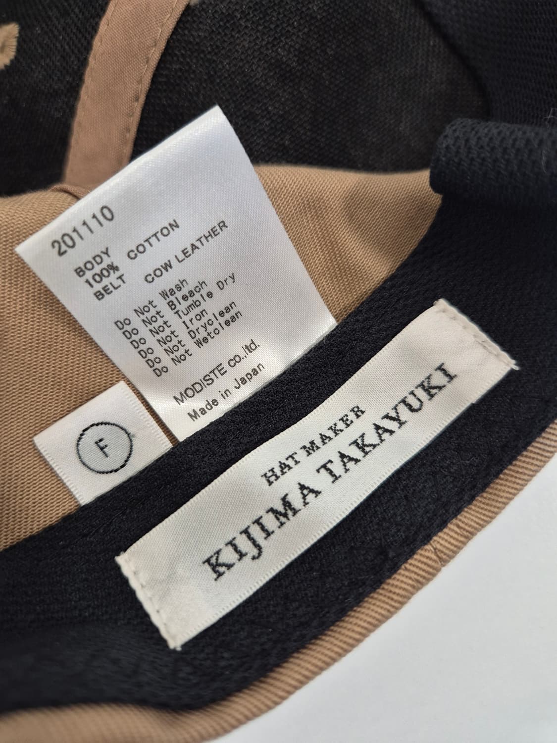 KIJIMA TAKAYUKI Twill Cotton Ball Cap 상품이미지8