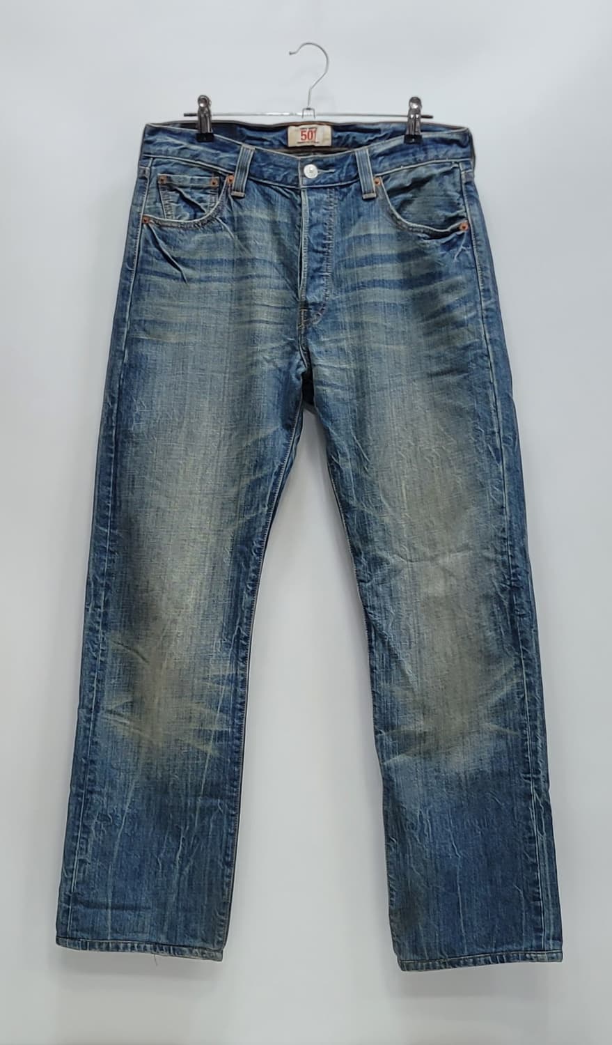 LEVI'S 00'S 리바이스 501 워싱 데님 청바지 / 남 30
 상품이미지1